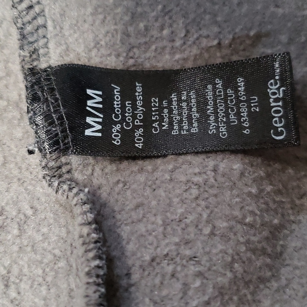 (M) George. Leopard Print Cozy Retro Y2K Girlhoodcore Loungewear Grunge Comfy - Picture 7 of 9
